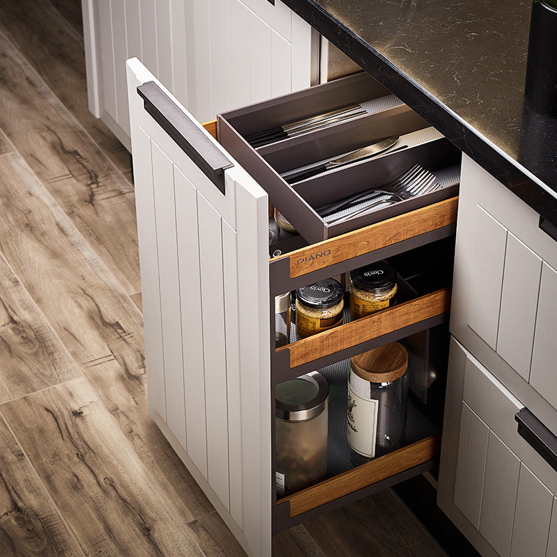 Modern High matte Luxury Baking Painting Kitchen Cabinet for 2024Idea