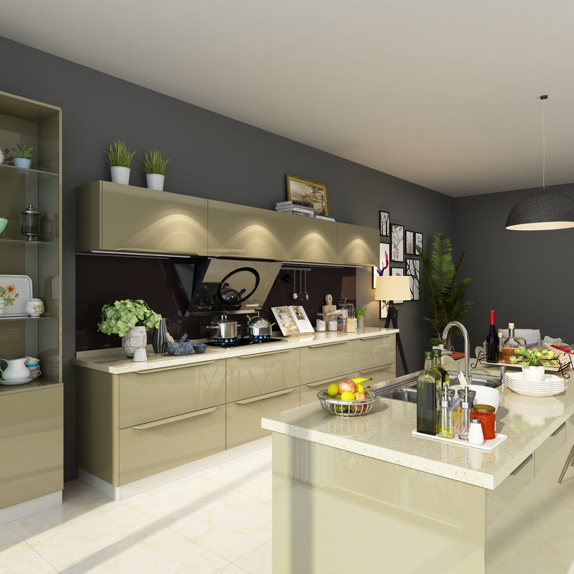 Modern Minimalist Stylish Custom Multifunctional Kitchen Cabinet Kitchen+Cabinets Kitchen Furniture