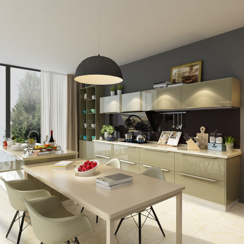 Modern Minimalist Stylish Custom Multifunctional Kitchen Cabinet Kitchen+Cabinets Kitchen Furniture