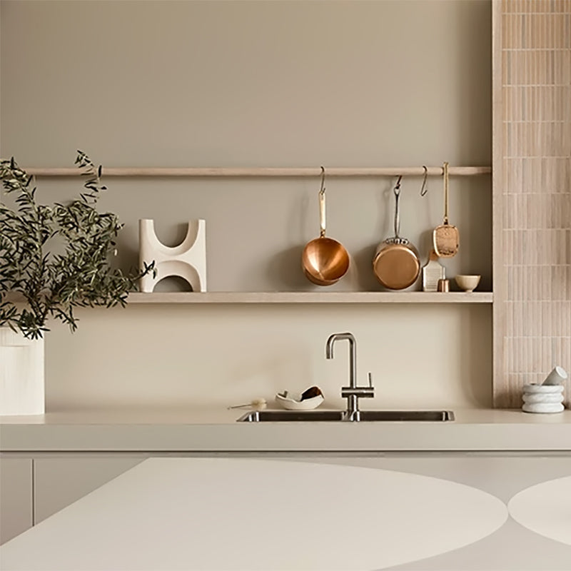 Modern High matte Luxury Baking Painting Kitchen Cabinet kitchen furniture for 2024 Idea