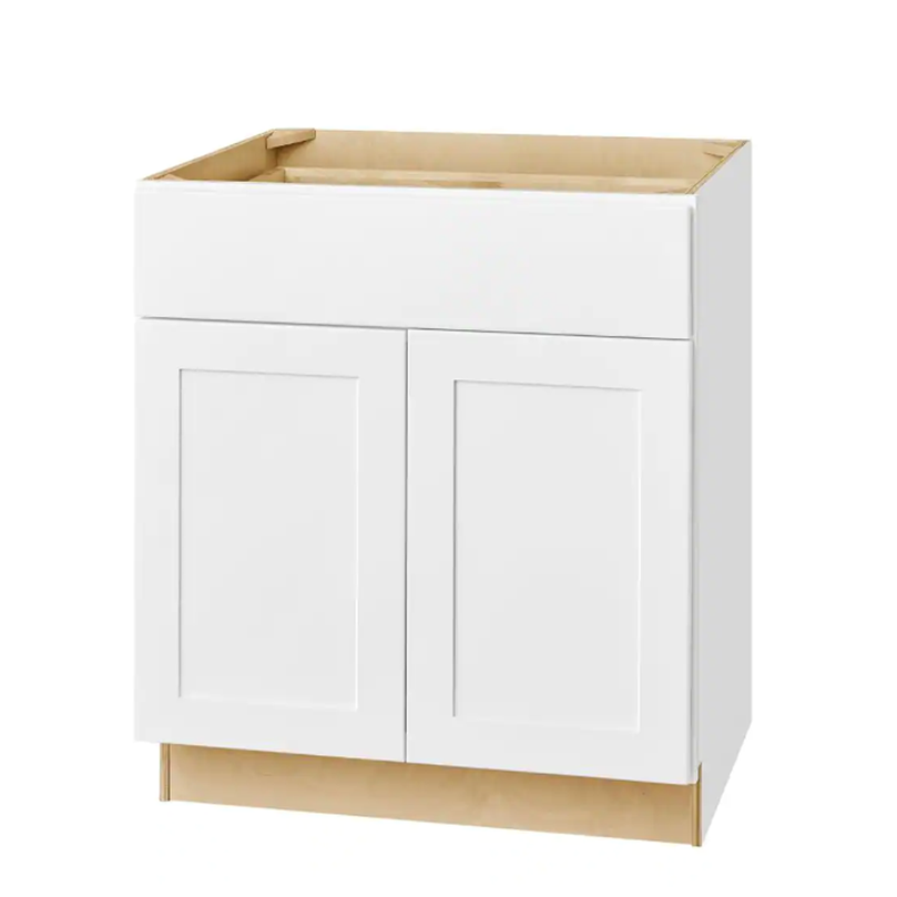 Double Doors Kitchen Framed Base Cabinet 70cm Unit
