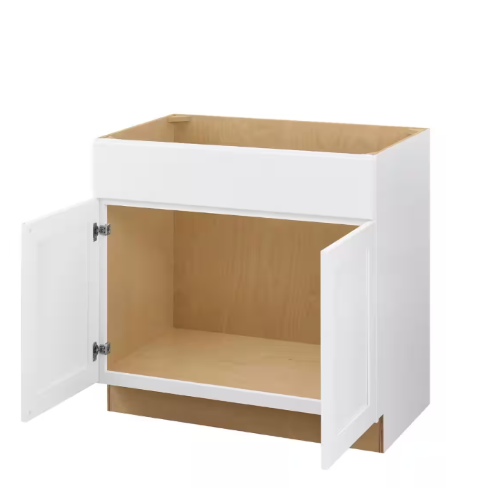 Double Doors Kitchen Framed Base Cabinet 70cm Unit