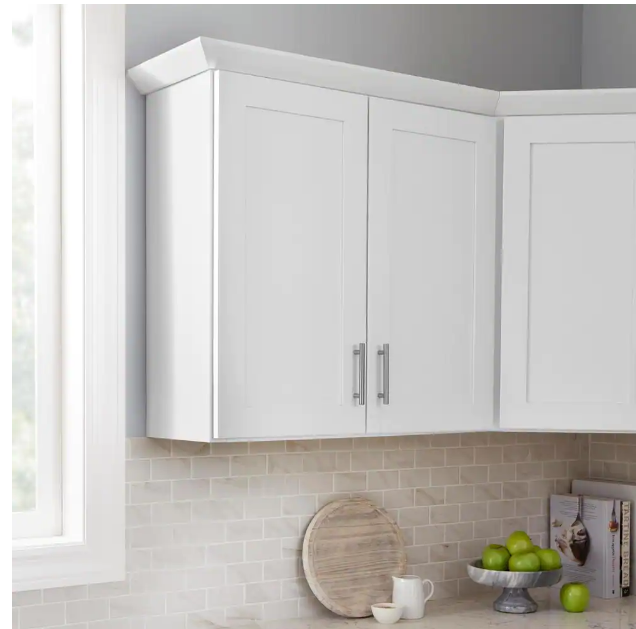 Single Door Kitchen Framed Wall Cabinet 35cm Unit
