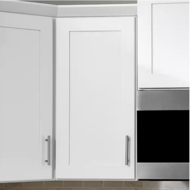 Single Door Kitchen Framed Wall Cabinet 35cm Unit
