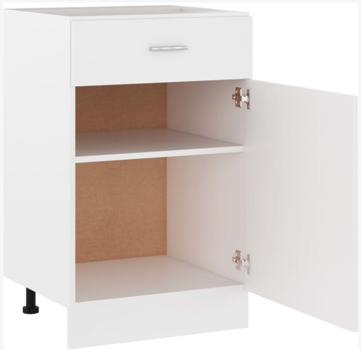 Different Size The One Door One Drawer Frameless Kitchen Base Cabinet