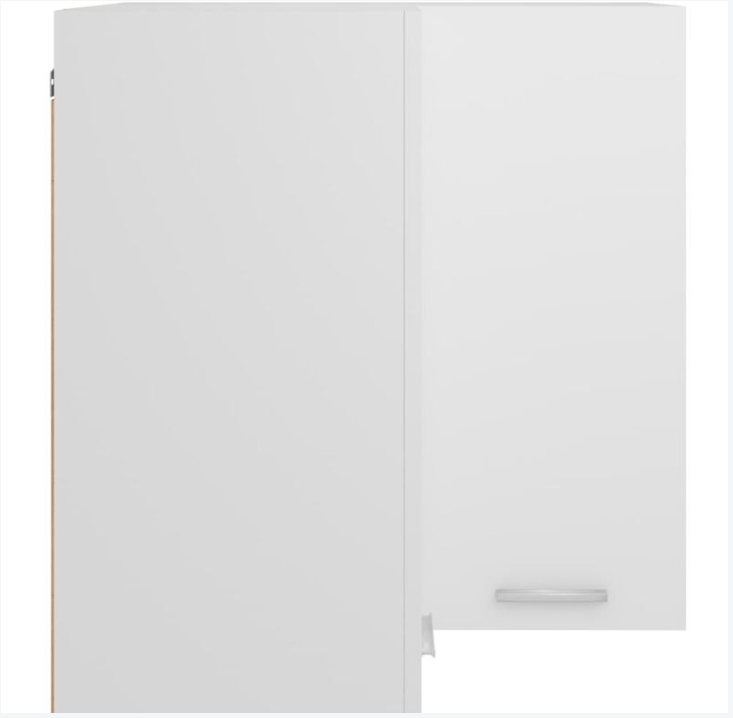 Different Size The Two Doors Frameless Kitchen Corner Wall Cabinet 100cm Units