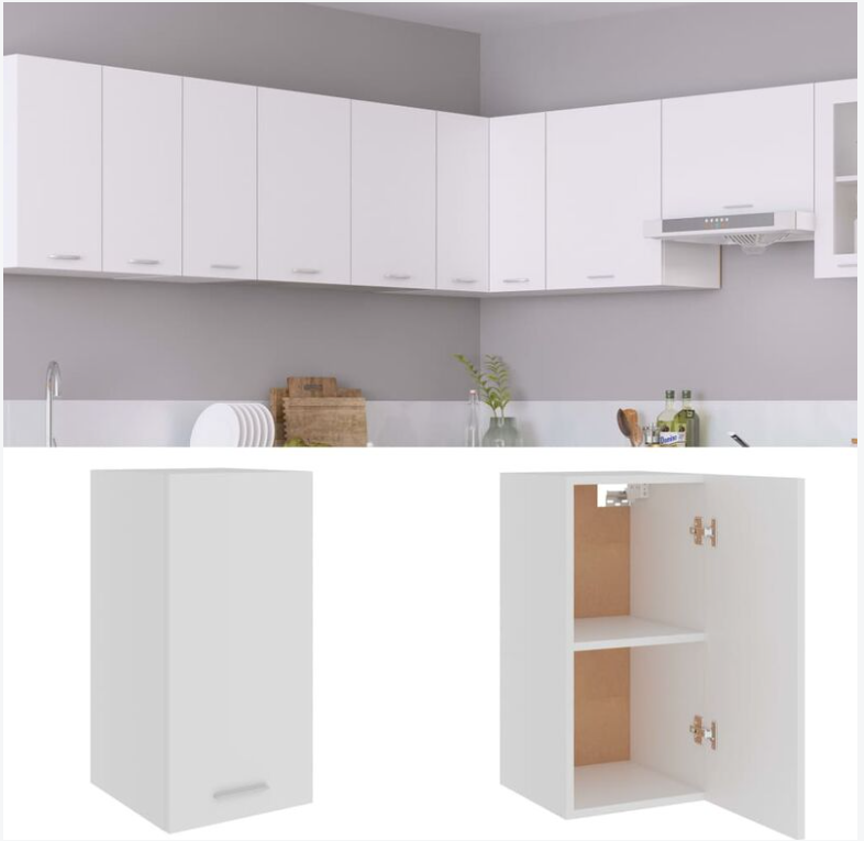 Different Color Single Door Kitchen Wall Cabinet 30cm Unit