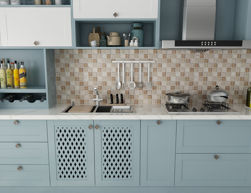 American Classic Design Customized Solid Wood Shaker Style lacquering Modular Kitchen Furniture Design