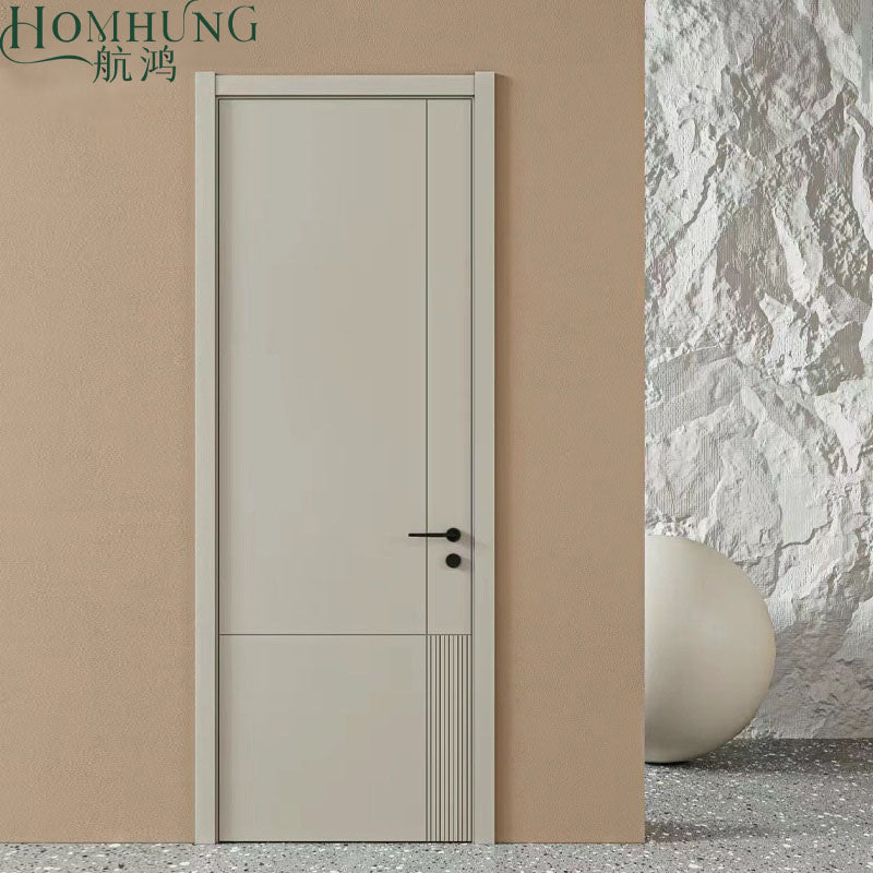 Custom Internal Door Design Bedroom Modern Interior Wooden flush Door