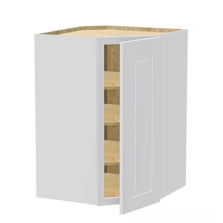 Single Door Kitchen Framed Corner Base Cabinet 90cm Unit