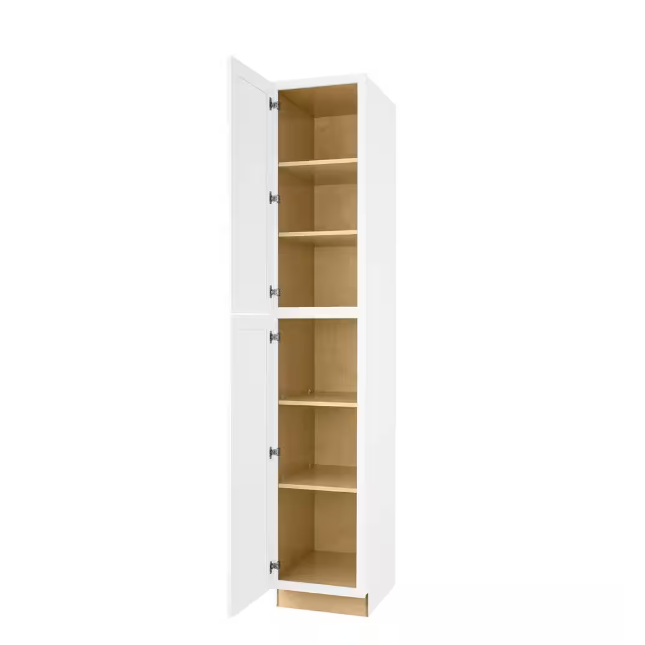 Double Doors Kitchen Framed Pantry Tall Cabinet 60cm Unit